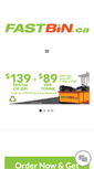 Mobile Screenshot of fastbin.ca